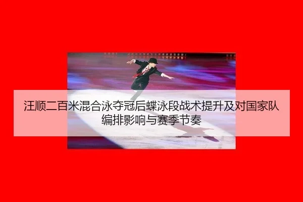 汪顺二百米混合泳夺冠后蝶泳段战术提升及对国家队编排影响与赛季节奏